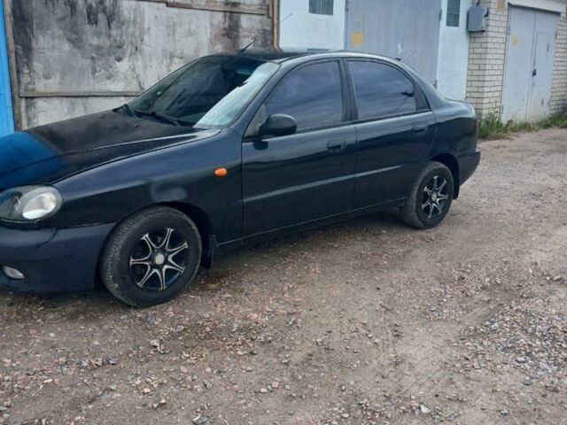 Черный Дэу Сенс, объемом двигателя 1.5 л и пробегом 400 тыс. км за 1300 $, фото 1 на Automoto.ua