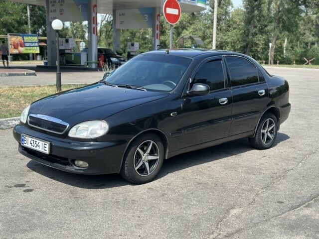 Черный Дэу Сенс, объемом двигателя 1.5 л и пробегом 130 тыс. км за 2400 $, фото 2 на Automoto.ua