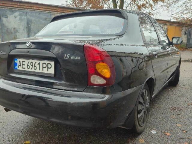 Чорний Деу Сенс, об'ємом двигуна 1.5 л та пробігом 157 тис. км за 3000 $, фото 1 на Automoto.ua