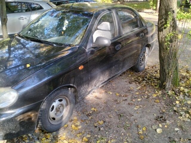 Чорний Деу Сенс, об'ємом двигуна 1.3 л та пробігом 350 тис. км за 1200 $, фото 1 на Automoto.ua