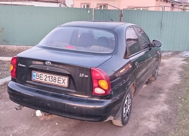 Чорний Деу Сенс, об'ємом двигуна 1.5 л та пробігом 68 тис. км за 3300 $, фото 6 на Automoto.ua