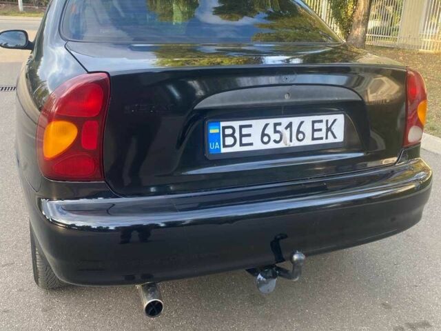 Черный Дэу Сенс, объемом двигателя 1.3 л и пробегом 125 тыс. км за 2200 $, фото 3 на Automoto.ua