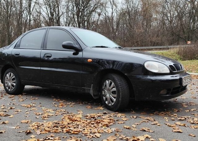 Черный Дэу Сенс, объемом двигателя 1.5 л и пробегом 200 тыс. км за 2450 $, фото 11 на Automoto.ua