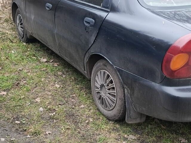 Черный Дэу Сенс, объемом двигателя 1.3 л и пробегом 112 тыс. км за 2400 $, фото 4 на Automoto.ua