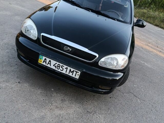 Черный Дэу Сенс, объемом двигателя 1.5 л и пробегом 190 тыс. км за 3100 $, фото 1 на Automoto.ua