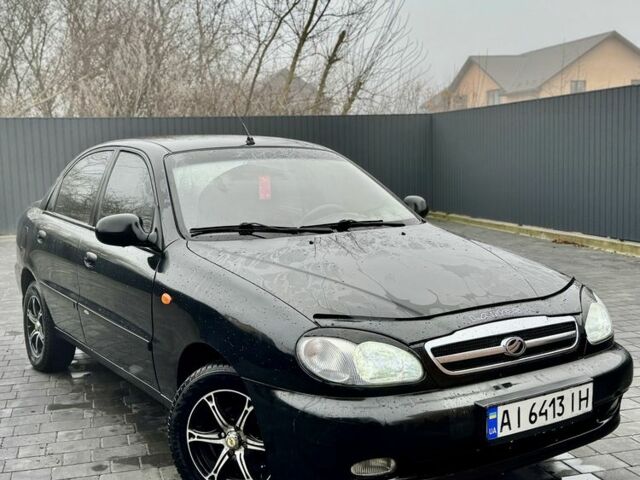 Черный Дэу Сенс, объемом двигателя 1.5 л и пробегом 212 тыс. км за 2599 $, фото 1 на Automoto.ua