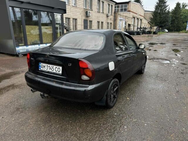 Черный Дэу Сенс, объемом двигателя 1.5 л и пробегом 140 тыс. км за 2650 $, фото 2 на Automoto.ua