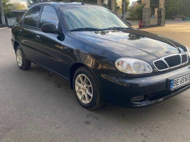 Черный Дэу Сенс, объемом двигателя 1.3 л и пробегом 125 тыс. км за 2200 $, фото 1 на Automoto.ua