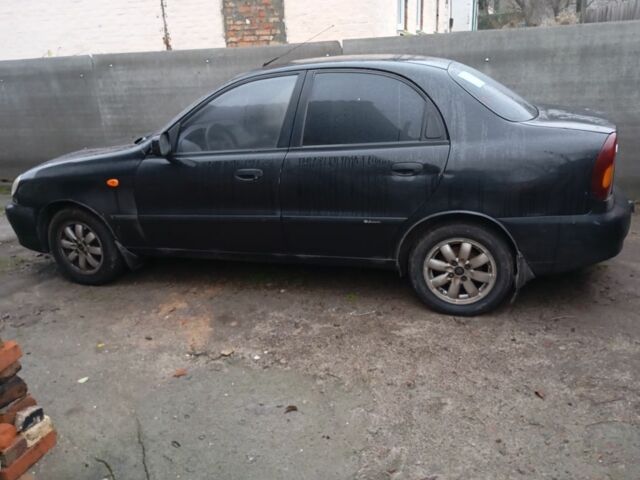 Черный Дэу Сенс, объемом двигателя 1.5 л и пробегом 111 тыс. км за 1650 $, фото 1 на Automoto.ua