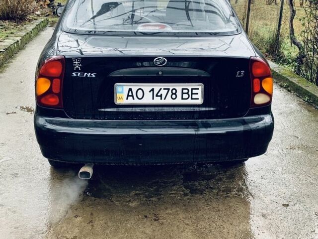 Черный Дэу Сенс, объемом двигателя 1.3 л и пробегом 18 тыс. км за 1950 $, фото 1 на Automoto.ua