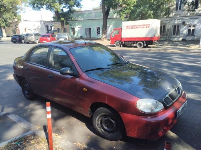Красный Дэу Сенс, объемом двигателя 1.3 л и пробегом 300 тыс. км за 1200 $, фото 1 на Automoto.ua