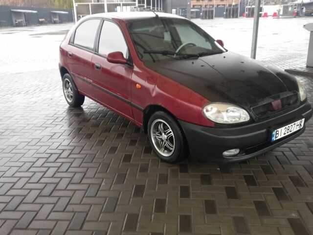 Красный Дэу Сенс, объемом двигателя 1.5 л и пробегом 245 тыс. км за 1850 $, фото 1 на Automoto.ua