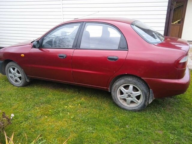 Красный Дэу Сенс, объемом двигателя 1.5 л и пробегом 450 тыс. км за 1429 $, фото 2 на Automoto.ua