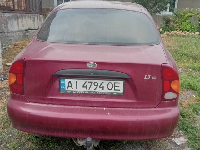 Червоний Деу Сенс, об'ємом двигуна 1.3 л та пробігом 250 тис. км за 1100 $, фото 3 на Automoto.ua