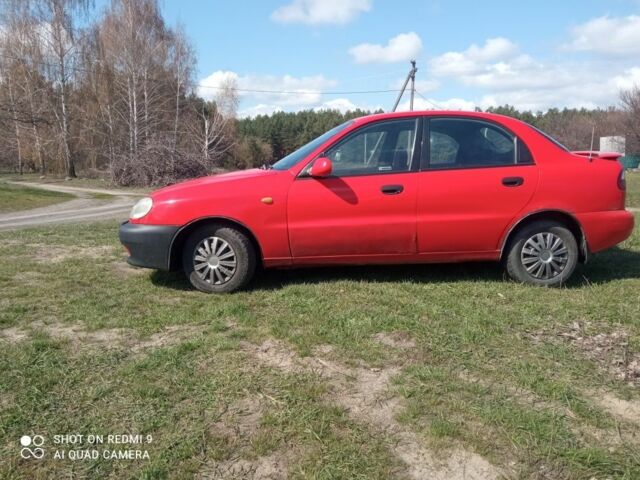 Красный Дэу Сенс, объемом двигателя 1.5 л и пробегом 170 тыс. км за 1500 $, фото 2 на Automoto.ua
