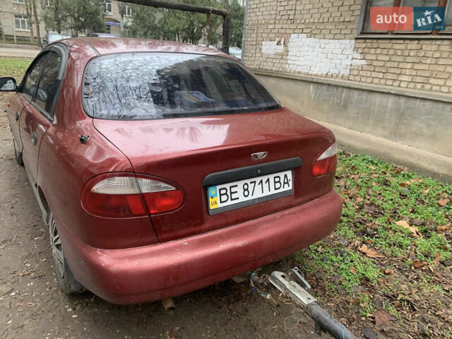 Червоний Деу Сенс, об'ємом двигуна 1.3 л та пробігом 300 тис. км за 1100 $, фото 1 на Automoto.ua