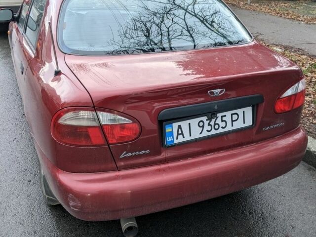 Красный Дэу Сенс, объемом двигателя 1.5 л и пробегом 174 тыс. км за 2700 $, фото 1 на Automoto.ua