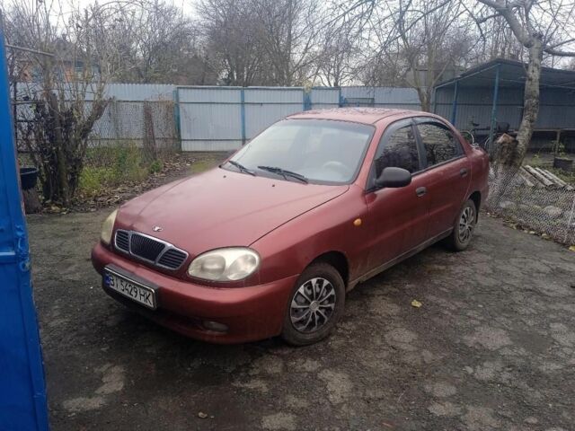 Красный Дэу Сенс, объемом двигателя 1.3 л и пробегом 777 тыс. км за 1350 $, фото 7 на Automoto.ua