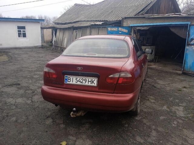Красный Дэу Сенс, объемом двигателя 1.3 л и пробегом 777 тыс. км за 1350 $, фото 5 на Automoto.ua