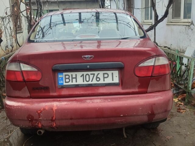 Красный Дэу Сенс, объемом двигателя 1.3 л и пробегом 1 тыс. км за 1500 $, фото 1 на Automoto.ua