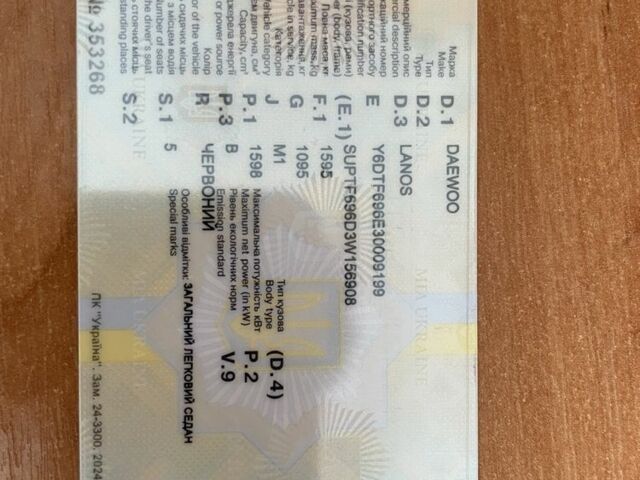 Червоний Деу Сенс, об'ємом двигуна 1.6 л та пробігом 165 тис. км за 2999 $, фото 21 на Automoto.ua