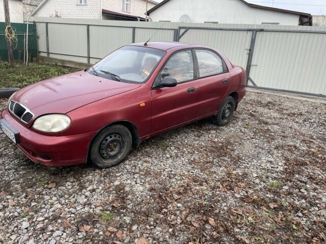 Красный Дэу Сенс, объемом двигателя 1.5 л и пробегом 45 тыс. км за 1150 $, фото 1 на Automoto.ua