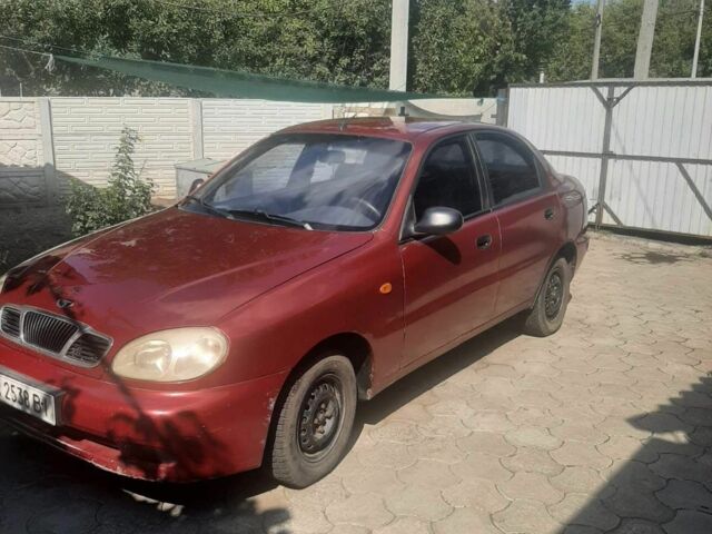 Красный Дэу Сенс, объемом двигателя 1.5 л и пробегом 206 тыс. км за 1650 $, фото 4 на Automoto.ua