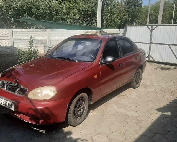 Красный Дэу Сенс, объемом двигателя 1.5 л и пробегом 206 тыс. км за 1650 $, фото 3 на Automoto.ua