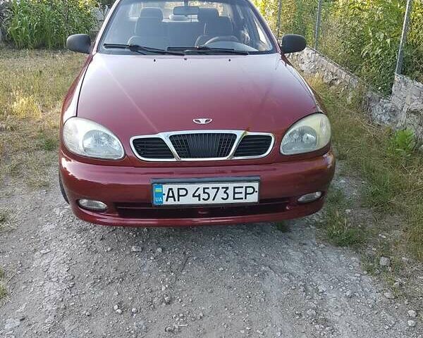 Красный Дэу Сенс, объемом двигателя 1.3 л и пробегом 206 тыс. км за 2299 $, фото 1 на Automoto.ua