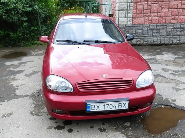 Красный Дэу Сенс, объемом двигателя 1.5 л и пробегом 170 тыс. км за 2500 $, фото 1 на Automoto.ua