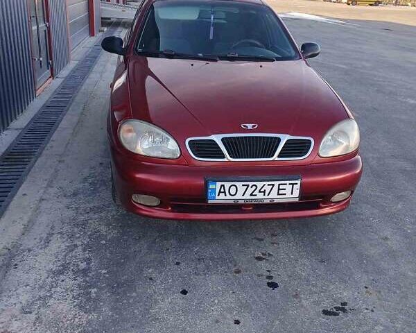 Красный Дэу Сенс, объемом двигателя 1.3 л и пробегом 240 тыс. км за 1400 $, фото 2 на Automoto.ua