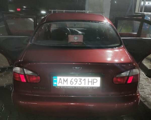 Красный Дэу Сенс, объемом двигателя 1.3 л и пробегом 234 тыс. км за 2500 $, фото 6 на Automoto.ua