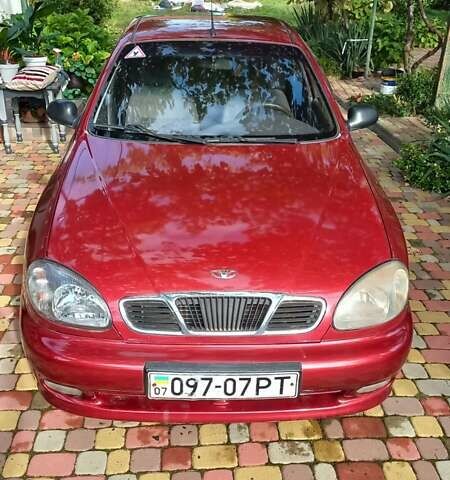 Красный Дэу Сенс, объемом двигателя 1.3 л и пробегом 244 тыс. км за 1900 $, фото 1 на Automoto.ua