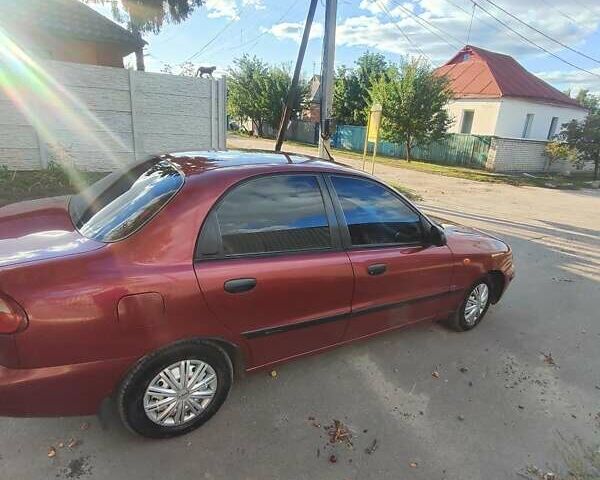 Красный Дэу Сенс, объемом двигателя 1.3 л и пробегом 181 тыс. км за 2000 $, фото 2 на Automoto.ua