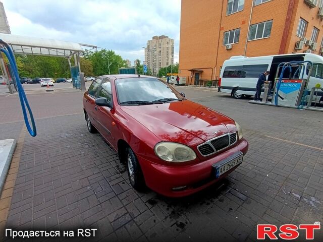 Красный Дэу Сенс, объемом двигателя 1.3 л и пробегом 205 тыс. км за 1500 $, фото 1 на Automoto.ua