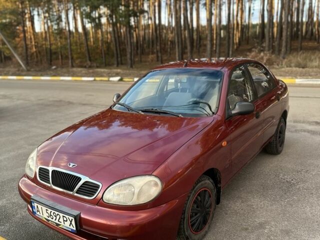 Красный Дэу Сенс, объемом двигателя 1.3 л и пробегом 200 тыс. км за 1900 $, фото 1 на Automoto.ua