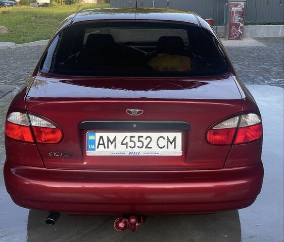 Червоний Деу Сенс, об'ємом двигуна 1.3 л та пробігом 166 тис. км за 2100 $, фото 3 на Automoto.ua