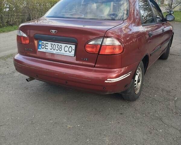 Красный Дэу Сенс, объемом двигателя 1.3 л и пробегом 287 тыс. км за 2500 $, фото 3 на Automoto.ua