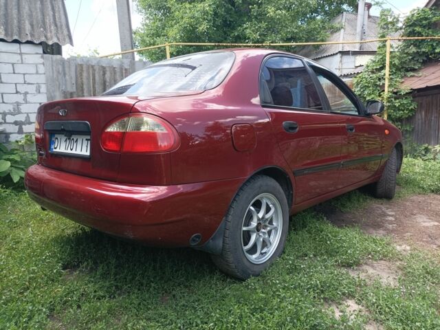 Красный Дэу Сенс, объемом двигателя 1.5 л и пробегом 396 тыс. км за 2400 $, фото 2 на Automoto.ua