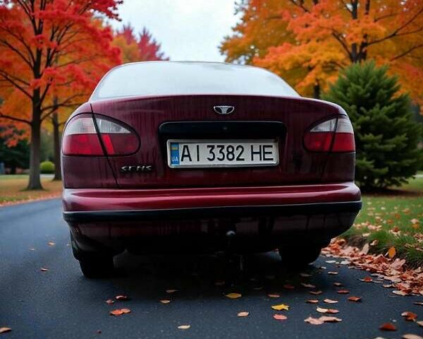 Червоний Деу Сенс, об'ємом двигуна 1.3 л та пробігом 256 тис. км за 2500 $, фото 6 на Automoto.ua