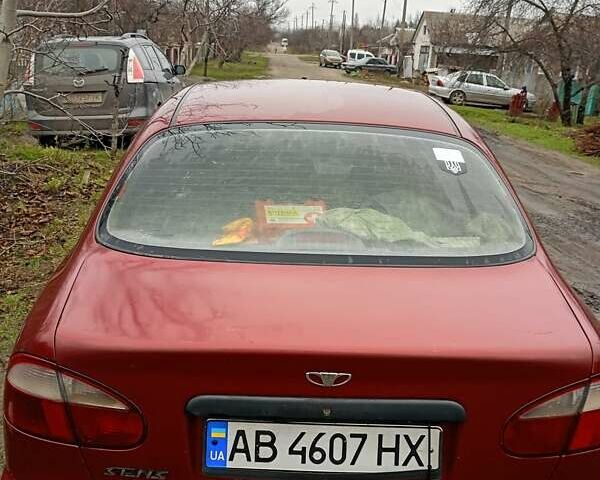 Красный Дэу Сенс, объемом двигателя 1.3 л и пробегом 165 тыс. км за 2000 $, фото 1 на Automoto.ua