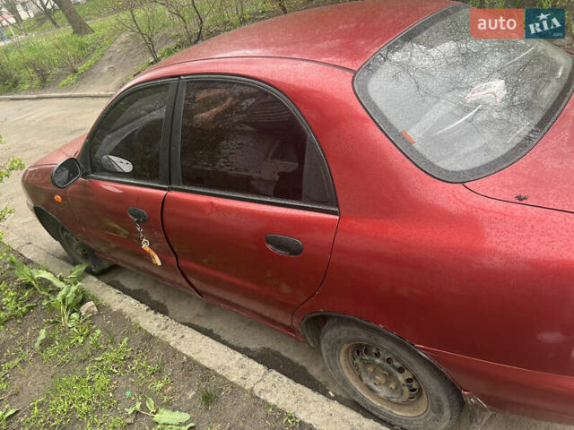 Красный Дэу Сенс, объемом двигателя 1.3 л и пробегом 293 тыс. км за 1400 $, фото 3 на Automoto.ua