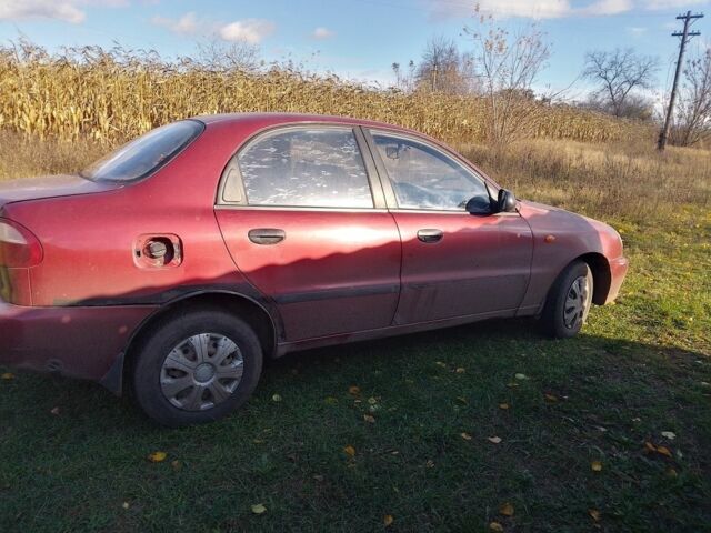 Червоний Деу Сенс, об'ємом двигуна 1.3 л та пробігом 432 тис. км за 1200 $, фото 3 на Automoto.ua