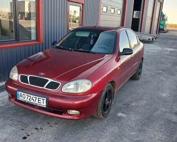 Красный Дэу Сенс, объемом двигателя 1.3 л и пробегом 240 тыс. км за 1400 $, фото 3 на Automoto.ua
