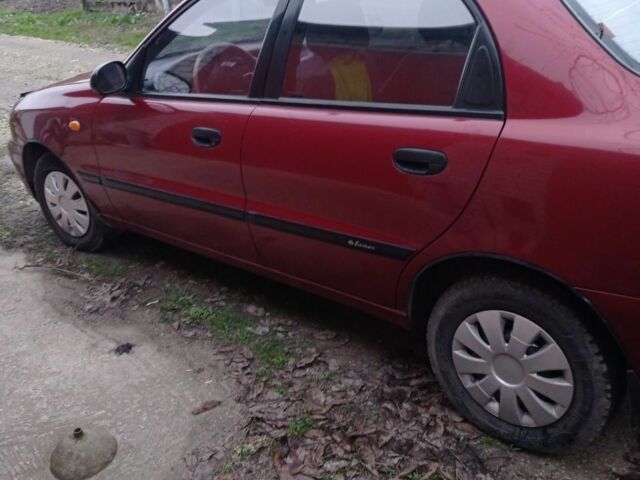 Красный Дэу Сенс, объемом двигателя 1.3 л и пробегом 110 тыс. км за 2500 $, фото 2 на Automoto.ua