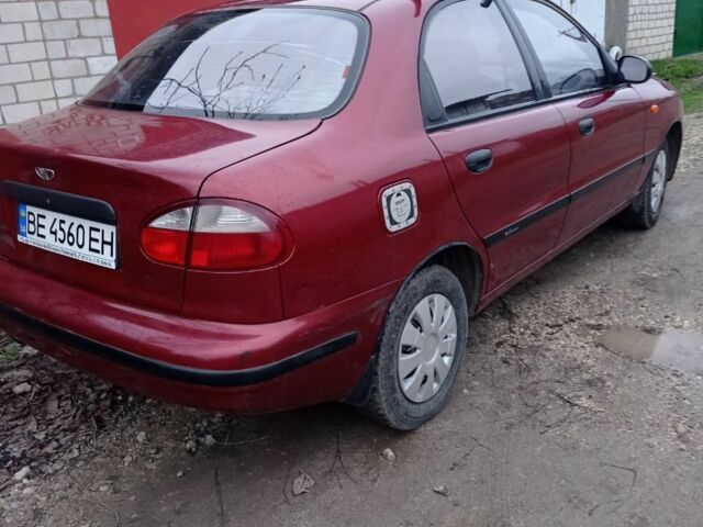 Красный Дэу Сенс, объемом двигателя 1.3 л и пробегом 110 тыс. км за 2500 $, фото 4 на Automoto.ua