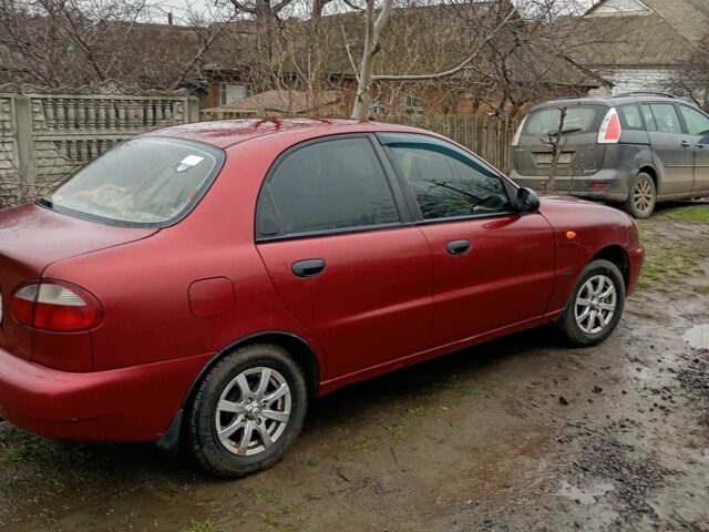 Красный Дэу Сенс, объемом двигателя 1.3 л и пробегом 165 тыс. км за 2000 $, фото 1 на Automoto.ua