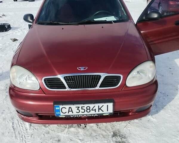 Красный Дэу Сенс, объемом двигателя 1.5 л и пробегом 192 тыс. км за 2500 $, фото 2 на Automoto.ua