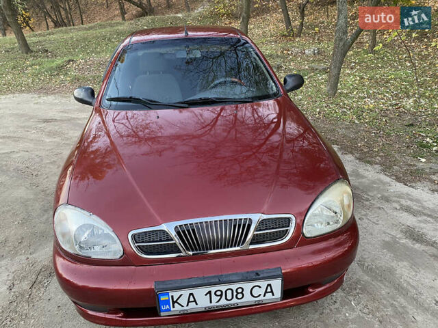 Красный Дэу Сенс, объемом двигателя 1.3 л и пробегом 297 тыс. км за 1600 $, фото 1 на Automoto.ua