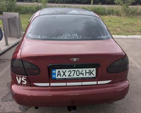 Красный Дэу Сенс, объемом двигателя 1.3 л и пробегом 236 тыс. км за 2200 $, фото 2 на Automoto.ua